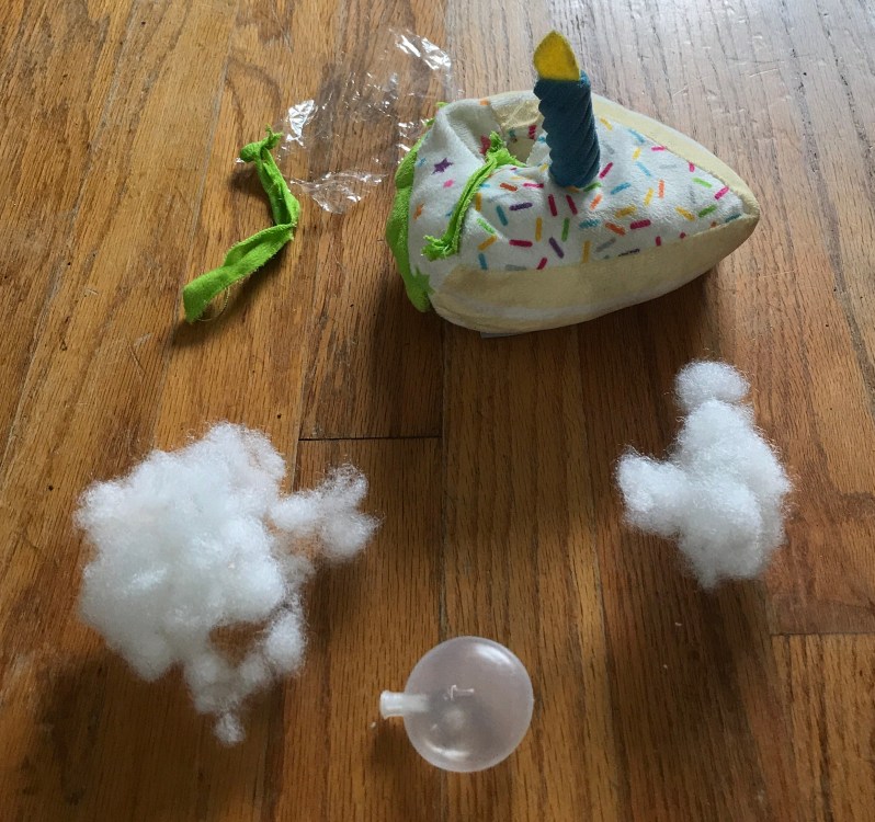 Destroyed Dog Toy